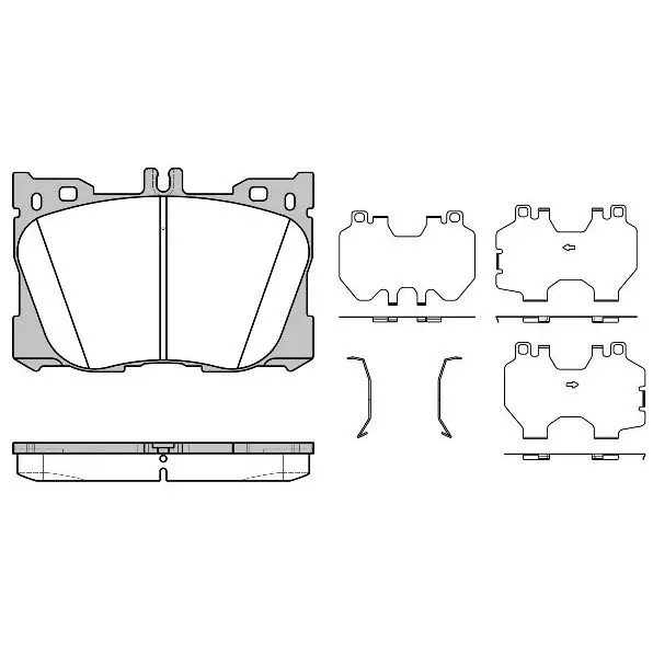 Disc pads. MB GLC X253/C253 15 REMSA 1705.00 | Автомобили и мотоциклы