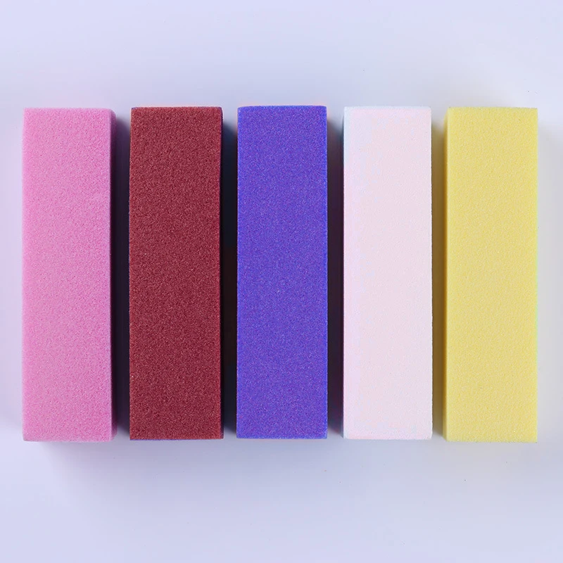 

1/4/10pcs 6colors for UV Gel White Nail File Buffer Block Polish Manicure Form Nail Buffers File Pedicure Sanding Nail Art Tool