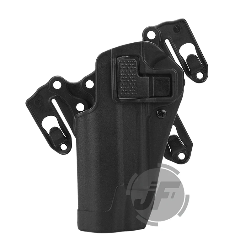 

Tactical CQC Serpa Quick Left Hand Pistol Holster Paddle Belt Loop Pistol Case w/ STRIKE MOLLE Platform For Colt 1911 M1911