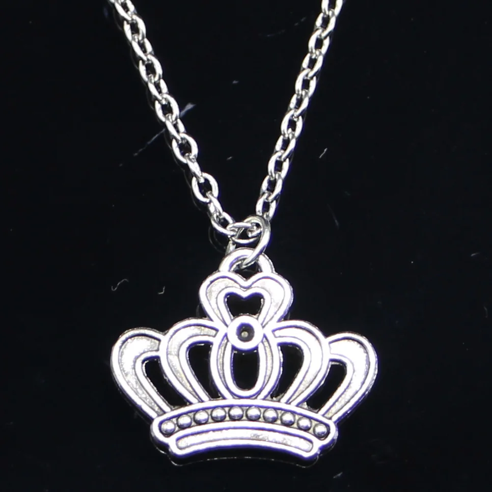 Новое модное ожерелье 22x18 мм имперские королевские подвески в виде короны
