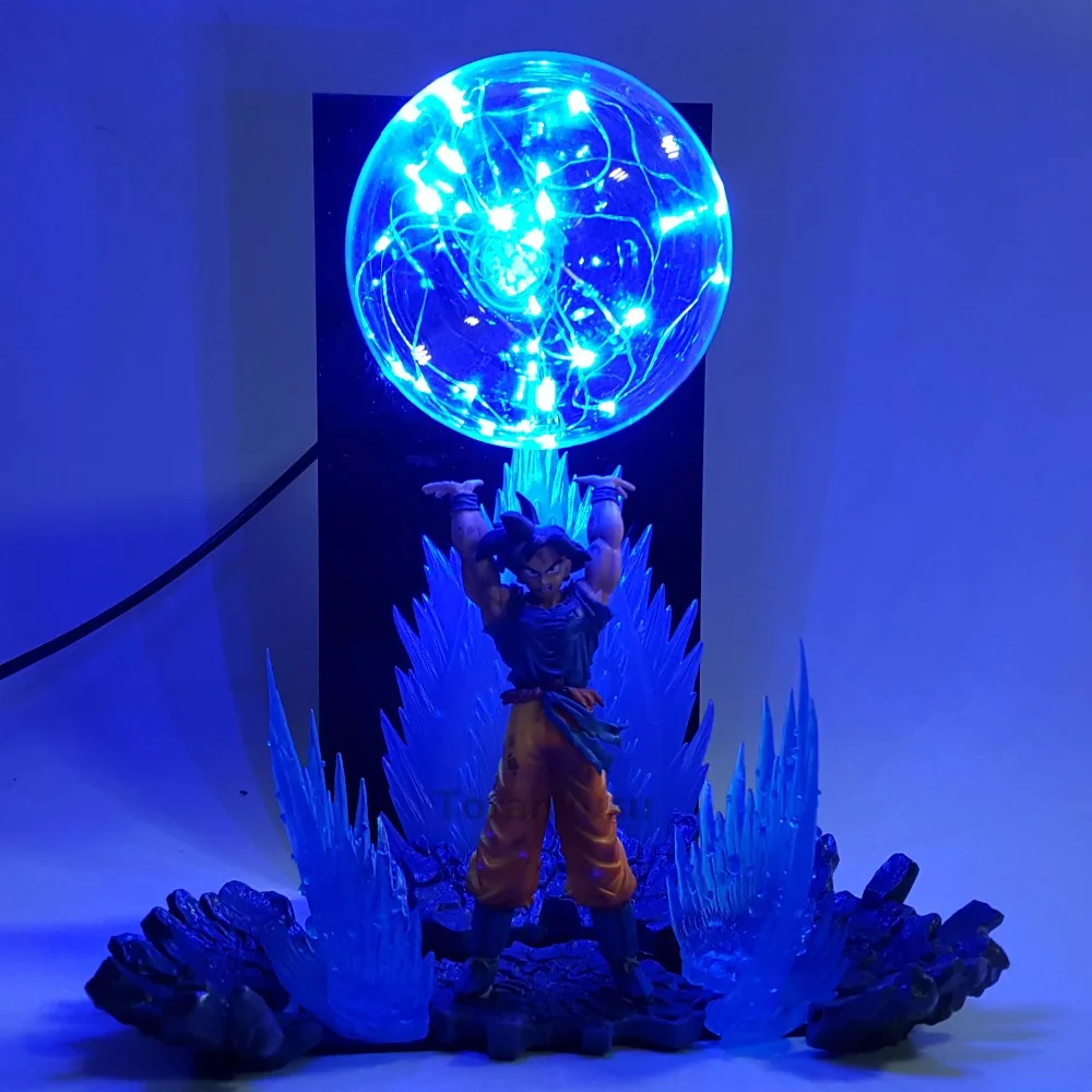 Dragon Ball Z Сон Гоку дух бомба светодиодный светильник эффект супер сайян Жемчуг