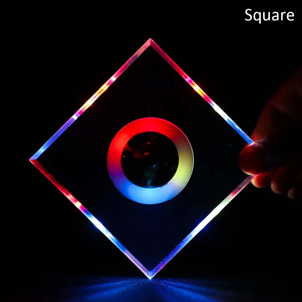 Акриловый кристалл ультра-тонкий квадратный светодиодный светильник