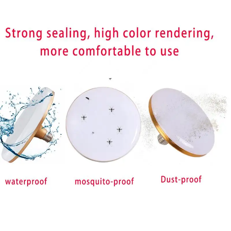 e27 power led bulb light 15w 20w 30w 40w 50w 60w lampada ampoule bombilla ufo table lamp spot light for home house living room free global shipping