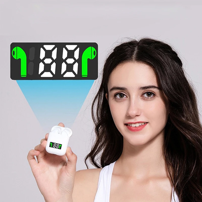 Новинка i99 tws Bluetooth V5.0 наушники беспроводные светодиодный дисплей гарнитура с