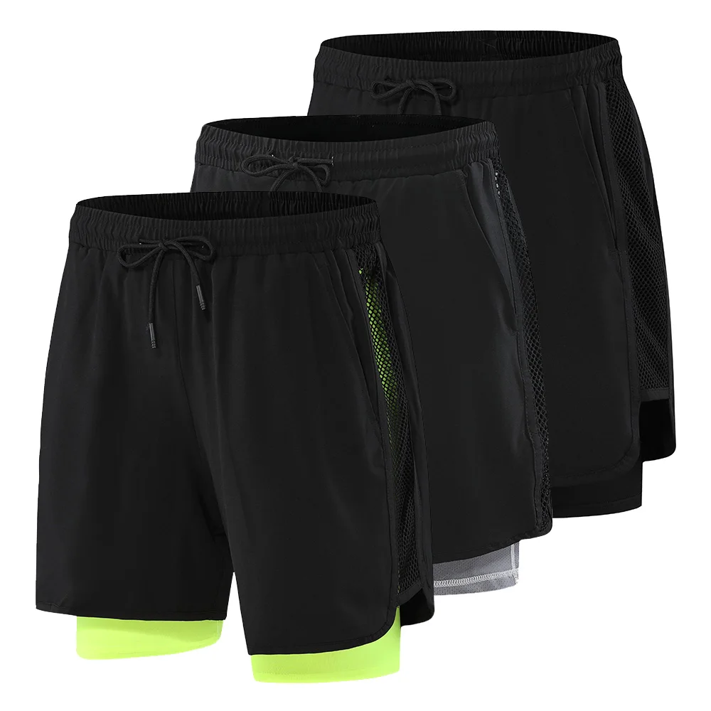 Для мужчин шорты для фитнеса бодибилдинга Мужчин's летняя спортивная одежда