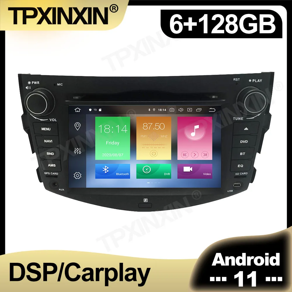 

For Toyota RAV4 RAV 4 XA30 2005 - 2013 Car Radio Multimedia Navigation 2 din Android 11 PX5 2din Autoradio CarPlay Stereo Unit