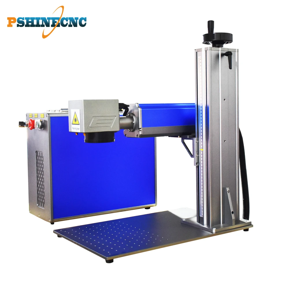 20 Вт/30 Вт/50 Вт/70 Вт/100 Вт белый/черный/цветной волоконный лазерный маркировочный