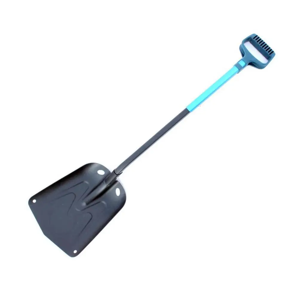 Многофункциональная алюминиевая лопата для снега с длинной ручкой складная
