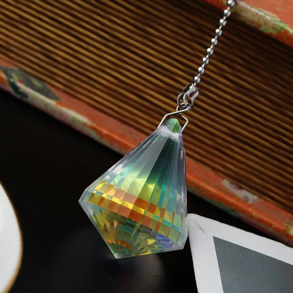 Ab Color K9 кристалл 50 мм прозрачные кристаллы шар Цветные яркие призмы сделай сам из