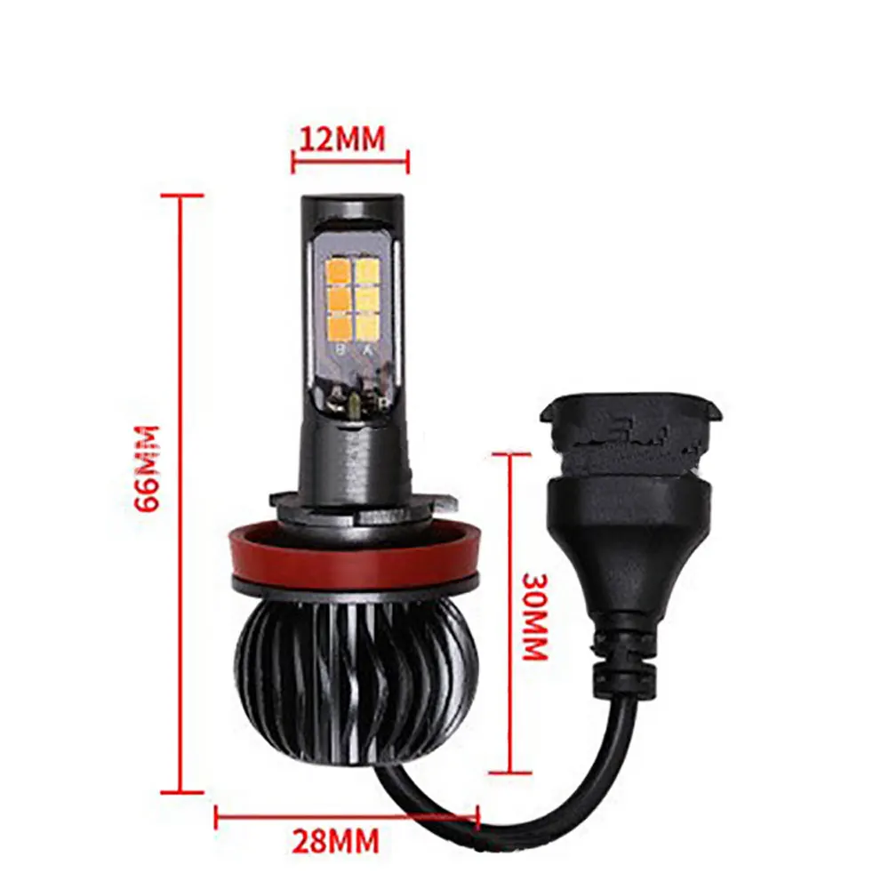 Светодиодный высокое Яркость двойной Цвет автомобильные передние