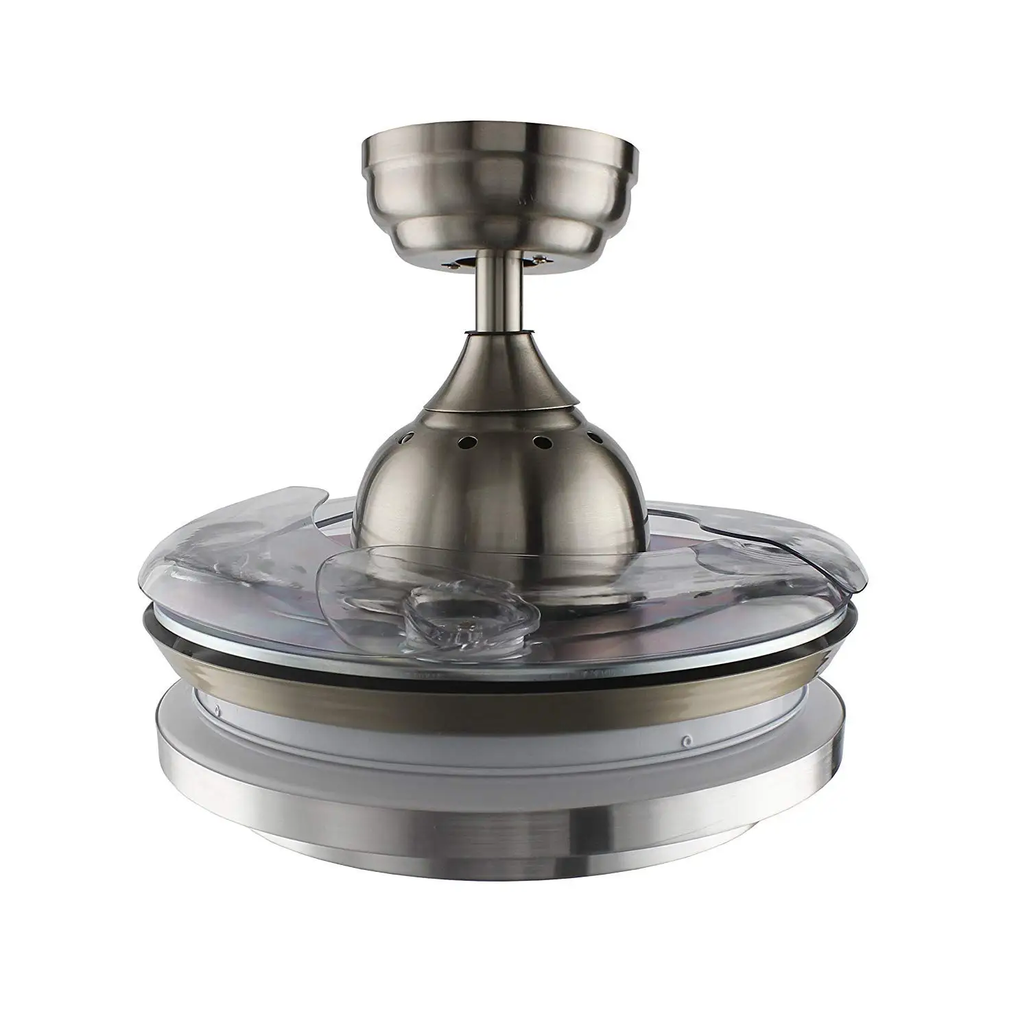 Современный потолочный светильник с вентиляторами светодиодный дистанционным