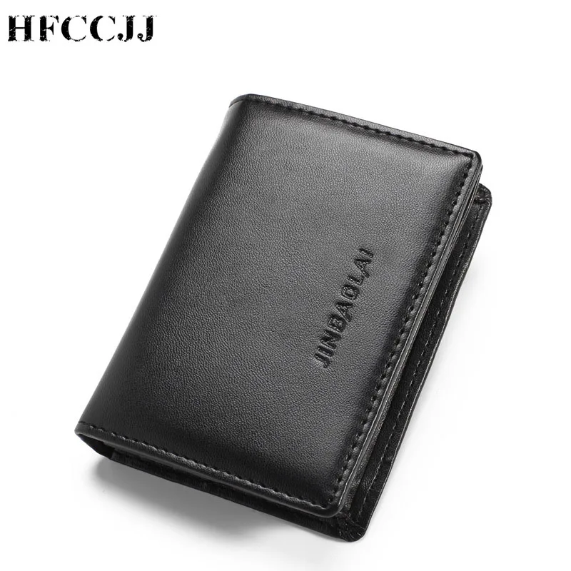Новый мужской кошелек из натуральной кожи брендовые роскошные кожаные кошельки