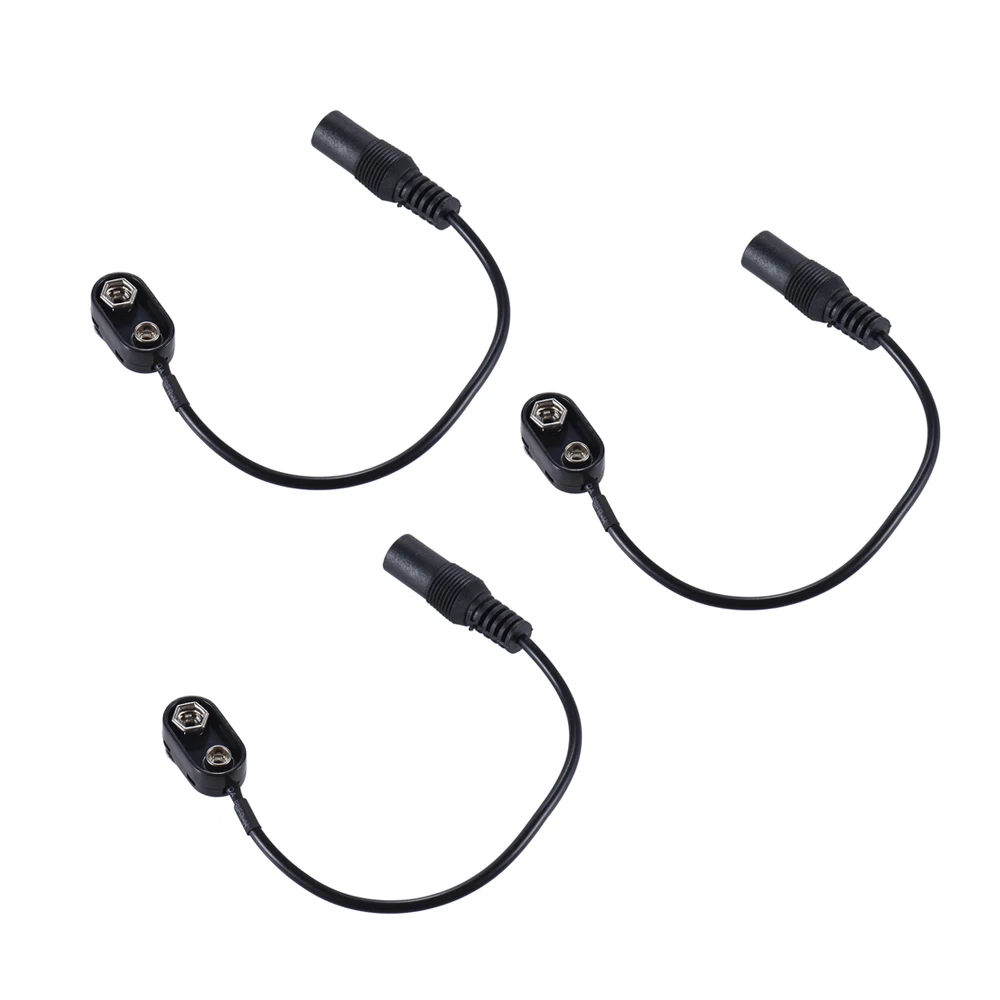 Горячие Новые зажимы-преобразователи батареи 9 В защелкивающийся соединитель 2 1