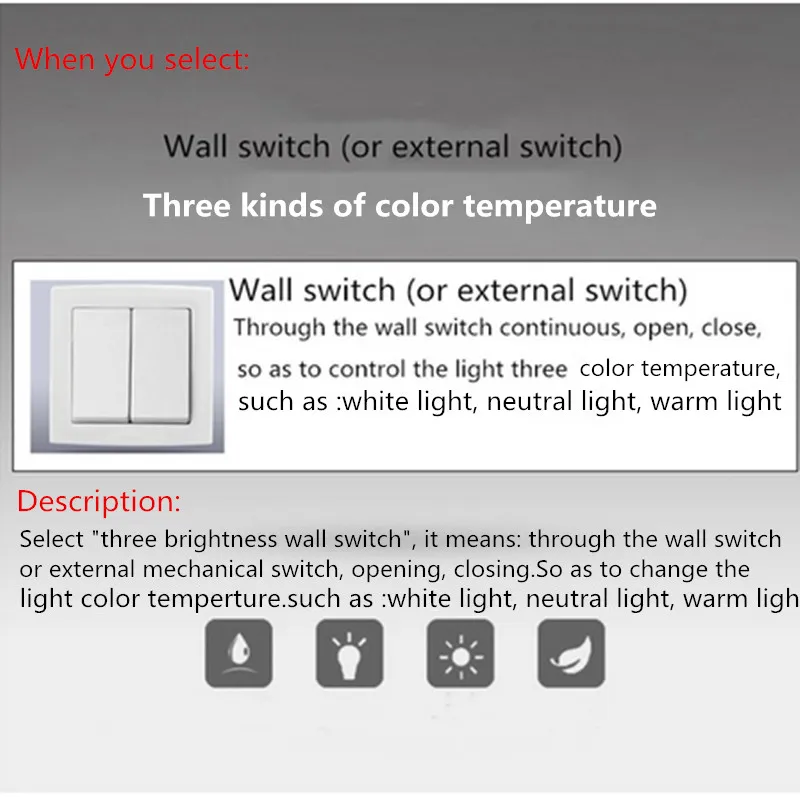 3 color temperature Светодиодный круглый настенный светильник для гостиной, настенный светильник с круглой луной, современный светильник для спальни, простой светильник для учебы, деревянная лестница W - Цвет абажура: 3 color temperature