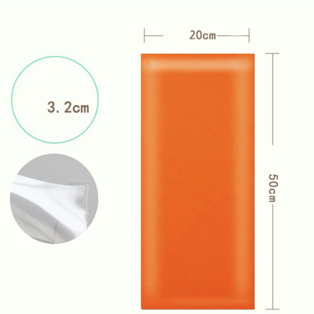 

Solid Self-adhesive installation casual collage Solid Color Baby Anti-collision Wall Mat Foam Waterproof Self-adhesive Cushion
