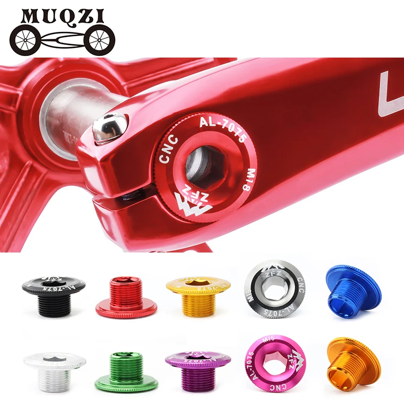 Велосипед M15 крышка шатуна 10 цветов Алюминиевый сплав Кривошип винтовая