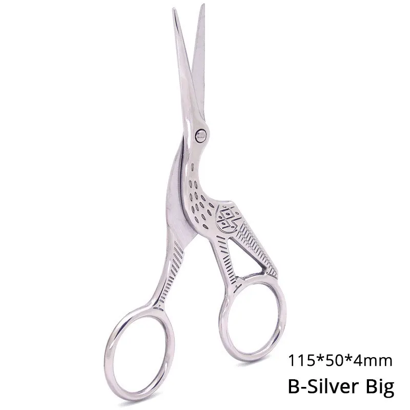 B-Silver Big 21 стилей, из нержавеющей стали для вышивки крестом маленькие ножницы для вышивания и шитья инструменты Costura домашние ножницы для женщин портной ручной работы инструменты - Цвет: B-Silver Big