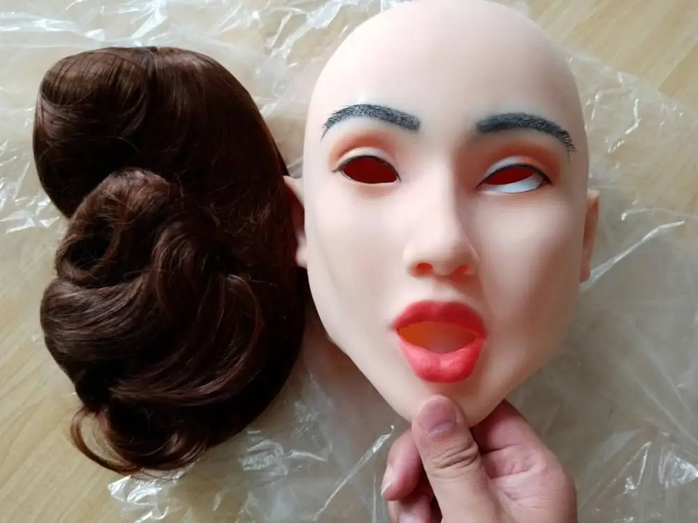 

Маска для лица Эльзы, Реалистичная мягкая силиконовая женская маска для маскарада, Хэллоуина, маска для трансвеститов, трансгендер «Трансв...