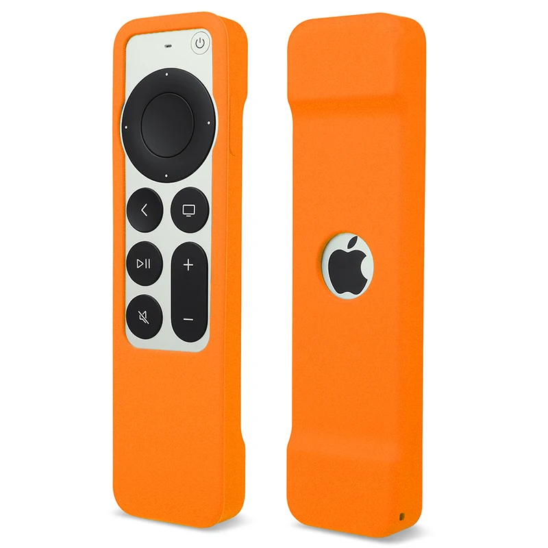 2021 Anti-Lost Protective Case For Apple TV 4K 2nd Gen Siri Remote Control Anti-Slip Durable Anti-Slip Silicon Shockproof shell