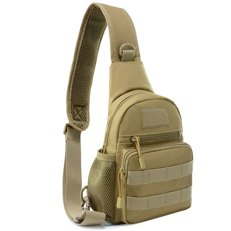 Тактический рюкзак, уличная нагрудная сумка на плечо, камуфляжный рюкзак, походная Военная дорожная спортивная водонепроницаемая сумка дл...