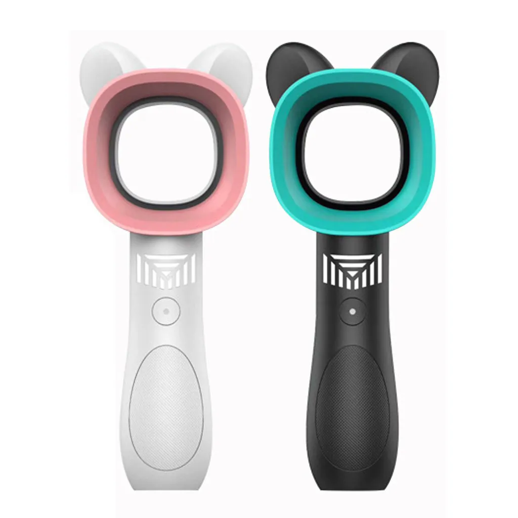 HIPERDEAL кулер 360 градусов милый кот Портативный Bladeless Ручной кулер USB кабель без лопастей удобный мини вентилятор 19Jul26
