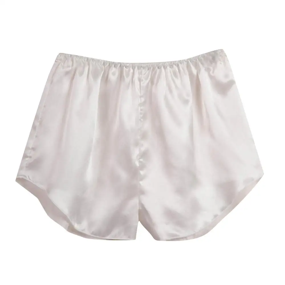 Женские шелковистые штаны Модные Элегантные повседневные пижамные с атласным