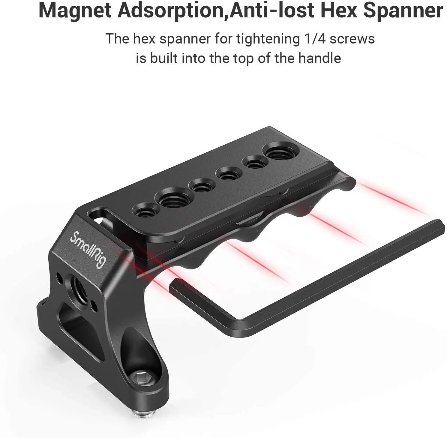 Мини верхняя ручка SmallRig для кинокамер с резьбовыми отверстиями 1/4 " и 3/8 " Arri Locating DIY Rig Accessories - 2393.