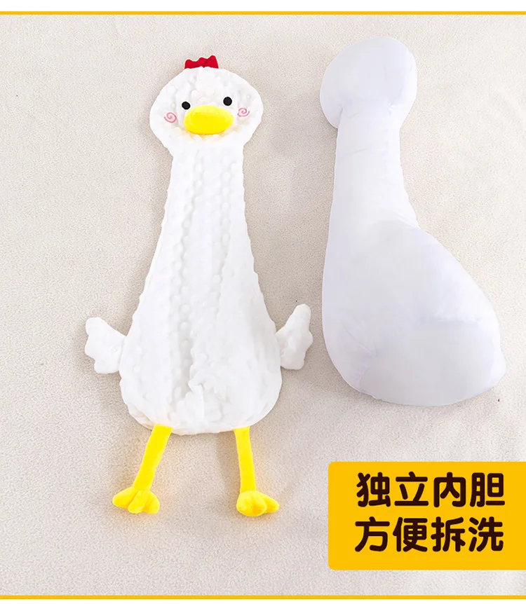 65-120 см Огромный Размер лежачие игрушки кавайное животное гусиный коврик подушка