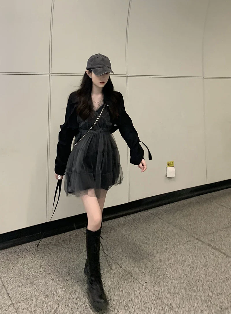 Кружевное летнее платье с V-образным вырезом | Женская одежда