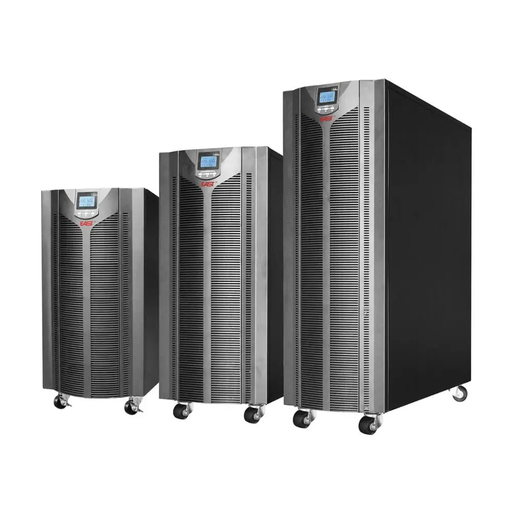 

Online UPS Power Supply with Double Conversion 10 kVA/15kVA/20kVA/30 kVA (3:3), PF 0.9