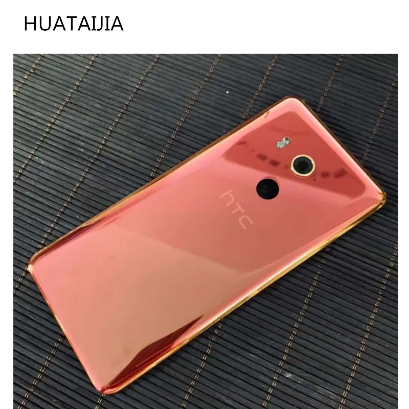 

Задняя крышка батарейного отсека для HTC u-3w u11 EYES U12 + U11 + U11P U12P, оригинальная задняя крышка батарейного отсека htc, стеклянный корпус