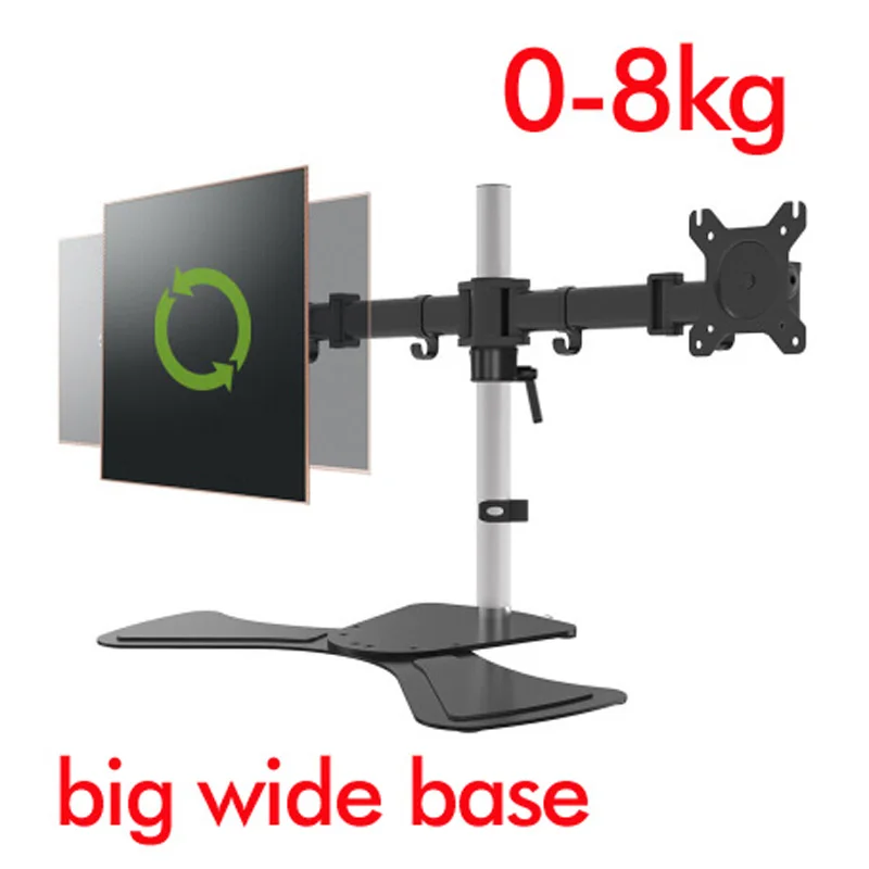 

D-MOUNT DL-JD20 авиационный алюминий холоднокатаная сталь 15 "-27" экран ЖК-Телевизор подставка Монитор Кронштейн ЖК-держатель