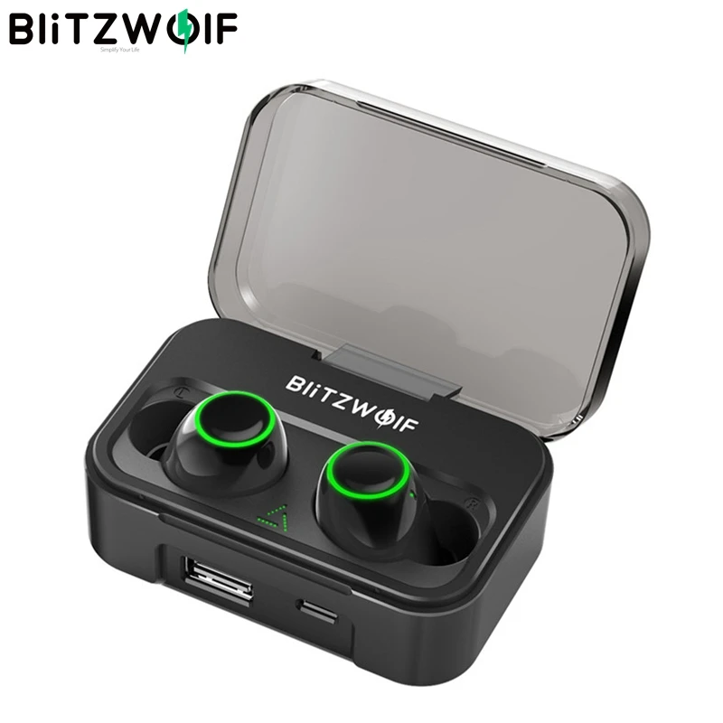 Blitzwolf BW FYE3 True Беспроводной bluetooth 5 0 наушники 6 мм Hi Fi стерео двусторонние звонки с
