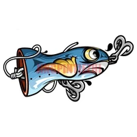 for fishing lure waterproof motorcycle occlusion scratchwindow custom printing decal car stickers vinyl motorcycle decal