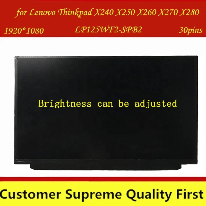 IPS LP125WF2 SPB2 (SP)(B2) подходит для Lenovo Thinkpad X240 X250 X260 X270 X280 FHD ЖК экран с FRU 00HM745 00hn89|ЖК-экран