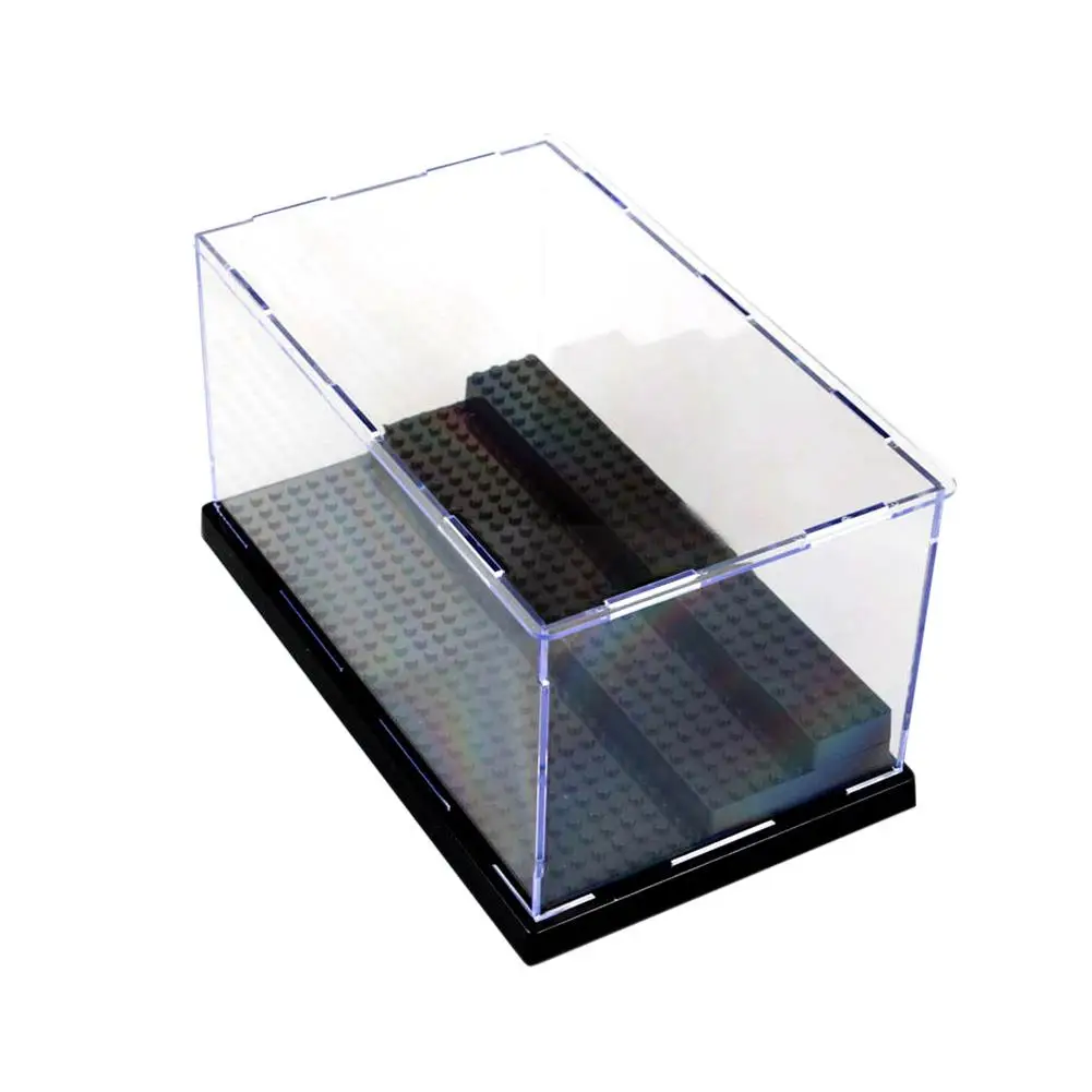 Новые Фигурки защиты витрины 8 цветов отображает коробку с 3 этапами основания