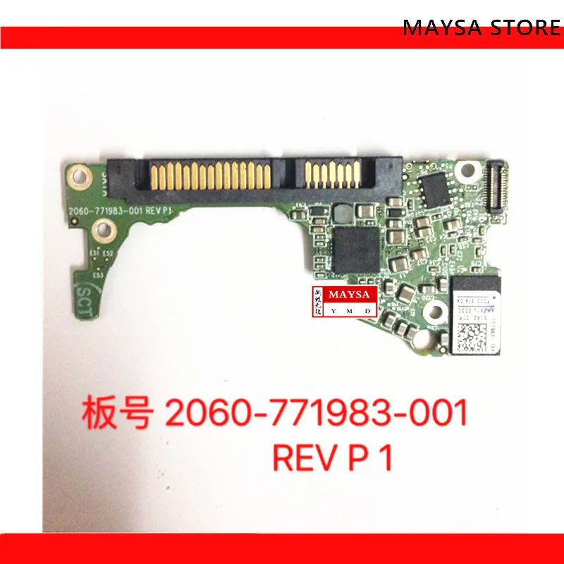 

WD10SPCX HDD PCB Logic board coding: 2060-771983-003 REV P1 REV A , 2060 771983 003 , WD 2.5 SATA