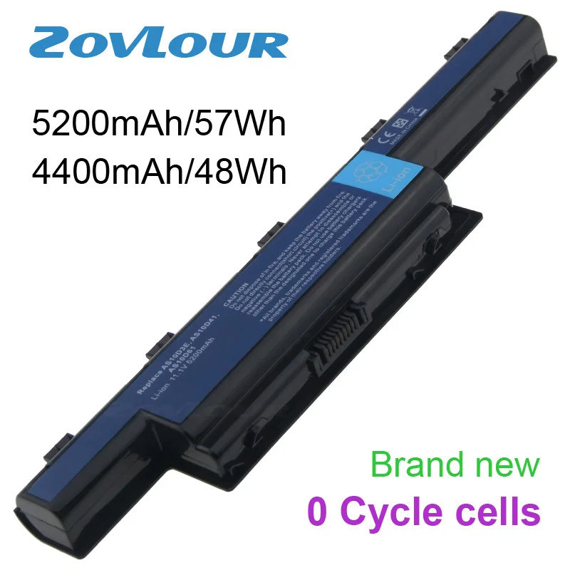 Zovlour батарея для ноутбука acer Aspire V3 V3-471 V3-471G V3-551 V3-571 V3-731 V3-771 V3-771G AS10D31 AS10D41 AS10D51 портативный персональный компьютер