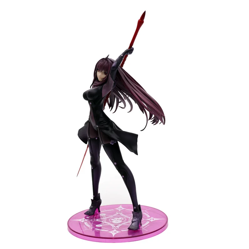 Милые аниме Fate Grand Order Lancer Scathach масштаб 1/7 Окрашенные ПВХ Фигурки коллекционные