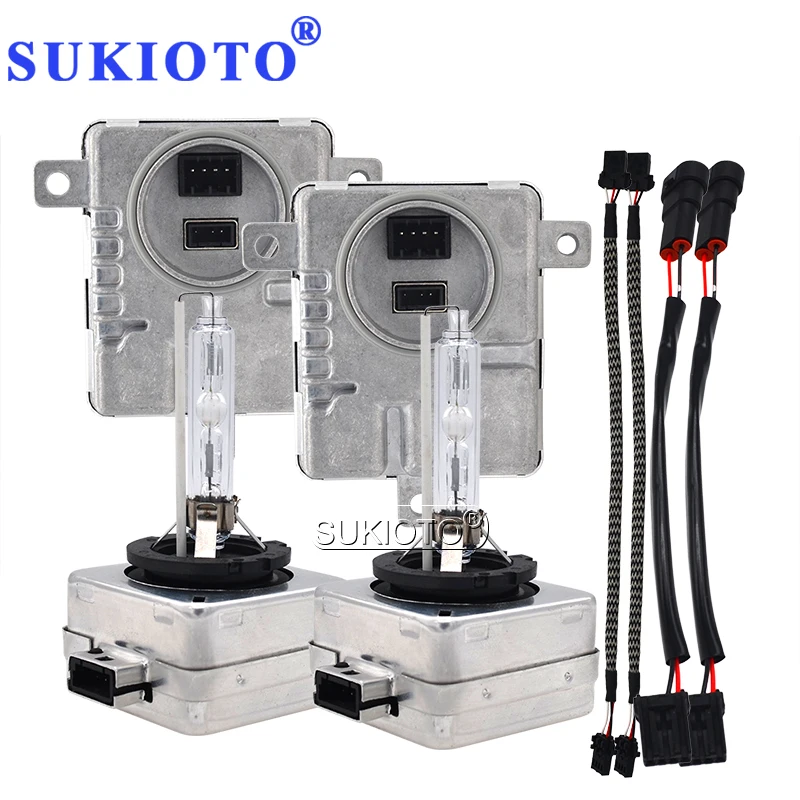 Лампочка светодиодная SUKIOTO OEM D1S D3S балласт HID 35 Вт D1R 8K0941597 8K0941597C 8K0941597E для A3 A4 A5 A6 A7 A8