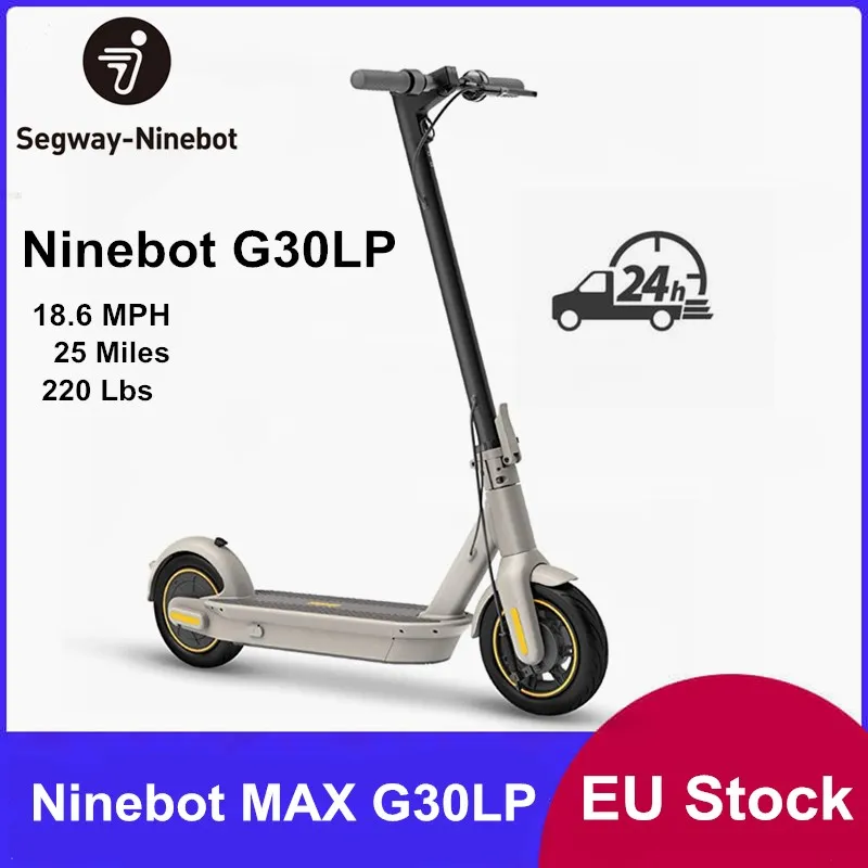 Оригинальный умный электрический самокат Ninebot MAX G30LP G30 складной скейтборд с