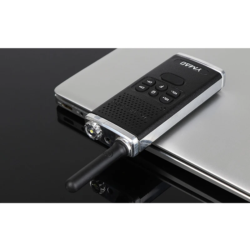 2PCS YMAO M1 Handheld Walkie Talkie Portable Radio UHF Handheld Ham Flashlight Radio Communicator HF Transceiver walkie-talkies