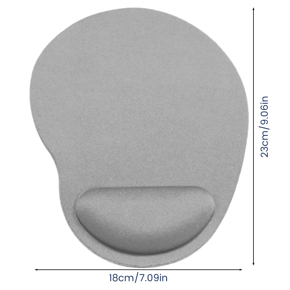 

Mouse Pad Mat Desk Pad With Wrist Protect Anti-Slip Wrist Rest Pad Ergonomic Wrist Support Mouse Pad for PC Laptop Computer