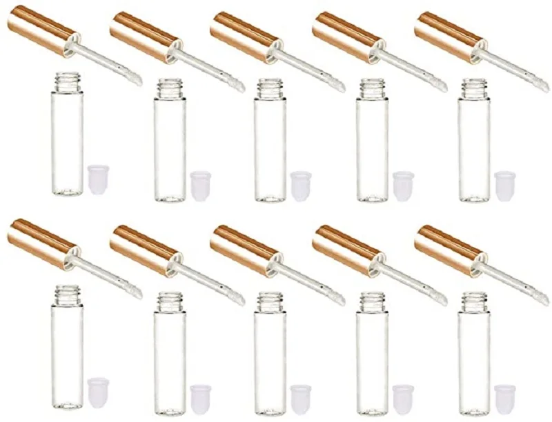 30 пластиковых блесков для губ 10 мл контейнер бальзама прозрачный блеск из