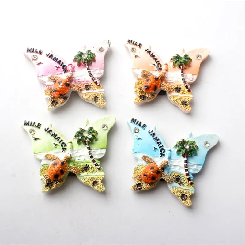 3D магниты на холодильник для пляжа черепаха рыба Ямака Марса Алам дорожный