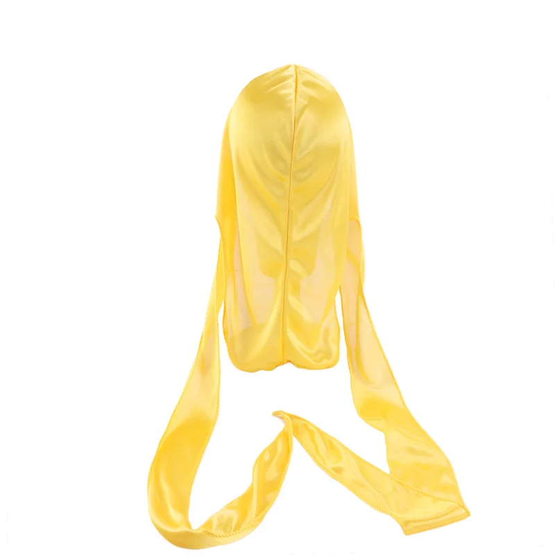 Шелковая дураг для мальчиков Пиратская шапка с длинным хвостом банданы в стиле