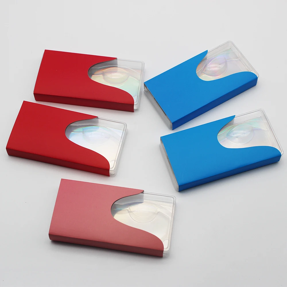 

Damepapil Custom Logo New Empty Lash Packaging Bulk Wholesale Clear Rectangle Shape Eyelashes Box Package With Sleeve And Trays