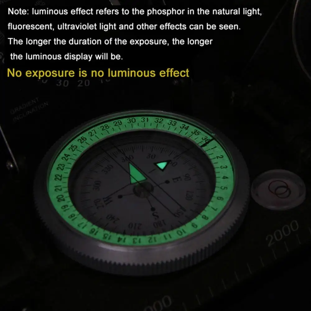 

Outdoor Survival Military Compass Camping Hiking Water Compass Geological Compass Digital Compass Camping Navigation Equipment