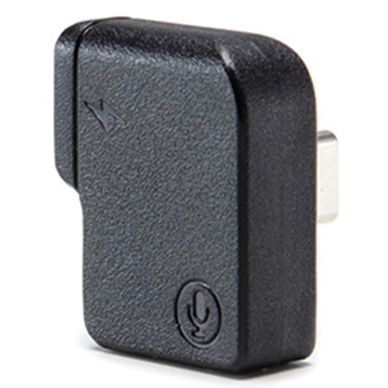 Для камеры Osmo действия микрофона 3 5 мм/USB C адаптер уплотнительное внешний мм