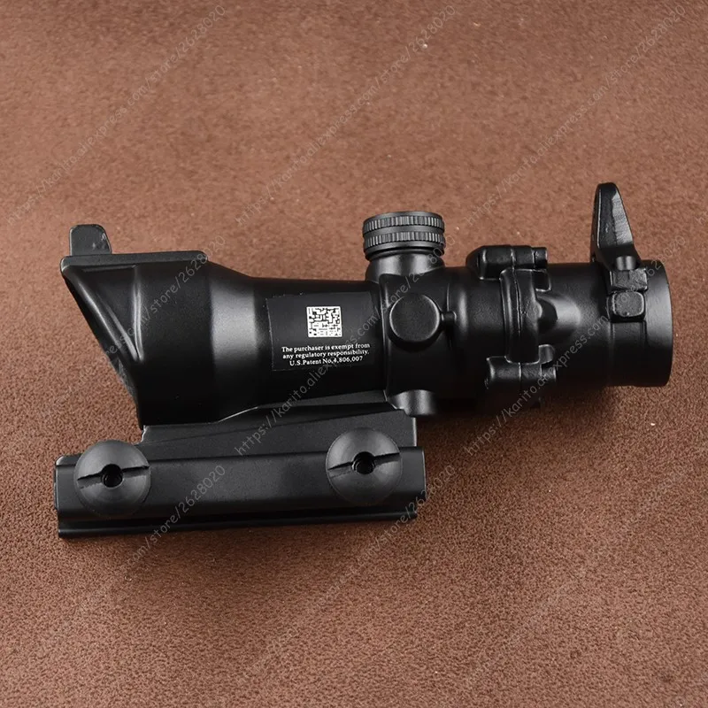 Тактический Trijicon ACOG Стиль 4x32 винтовочный прицел для 1913 Пикатинни Крепление